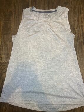 Athletic Works Light Gray Heather Performance Tank